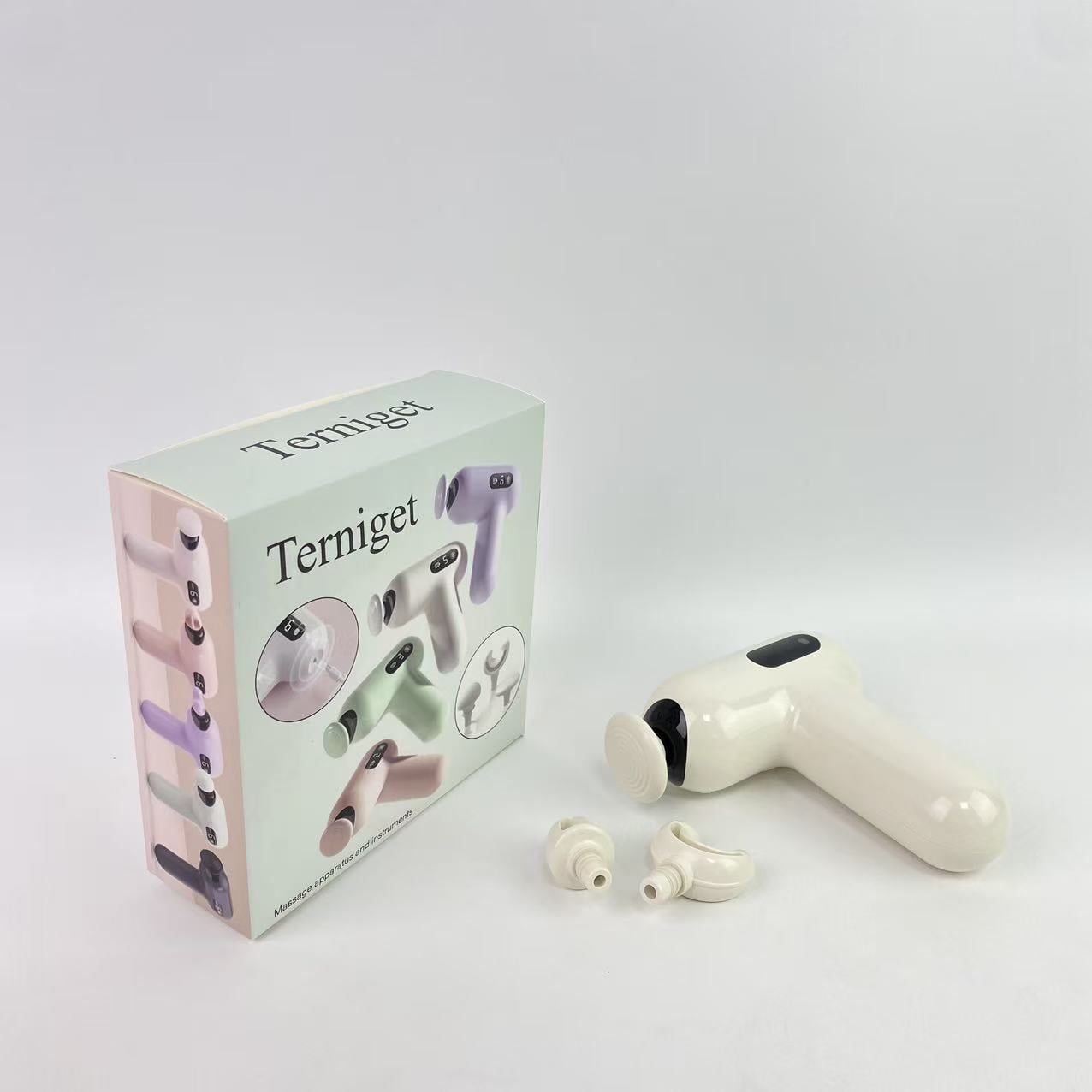 Terniget Massage apparatus and instruments,Massage Gun, Pocket-Sized Deep Tissue Massager Gun, Portable Percussion Muscle Massager Gun, Ultra Small & Quiet Muscle Massage Gun