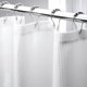thumbnail image 1 of Cortina de Baño para Dunch, Cortina para Baño de Tela Impermeable y Antimoho con Ganchos, Cortina de Ducha de Tela Waffle, Ojales de Metal, para Duchas de Baño y Bañeras (Beige), 1 of 4