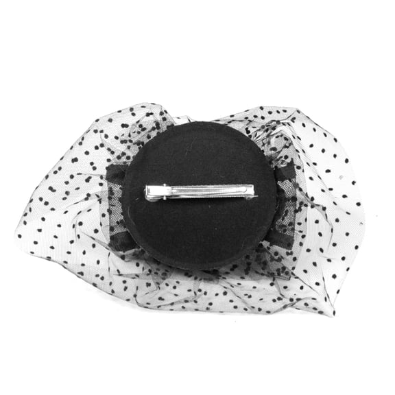 Tulle Fascinator Hair Clip Women Teas Party Hat Hair Pin Beautiful Girls Hairclip for Fancy Dress Event