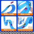 thumbnail image 3 of Pista de carreras flexible Lemostaar de 15 pies con ventosas para niños a partir de 3 años, 3 of 7