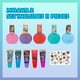 thumbnail image 2 of Set de maquillaje cosmético Townley Girl Moana 2 con brillo de labios, 11 unidades, 2 of 9