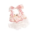 thumbnail image 2 of Vestido de muñeca de peluche de 20 cm, ropa de muñeca suave para niños, regalo de cumpleaños, coordinación DIY Estilo A, 2 of 9