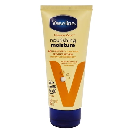 Vaseline Intensive Care Essential Moisture Body Lotion, 3.4 Oz., Pack of 6
