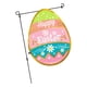thumbnail image 5 of Bandera de huevo de Pascua para jardín, doble cara, lavable, resistente a la intemperie, 16,5x12 pulgadas para decoración al aire libre, 5 of 8