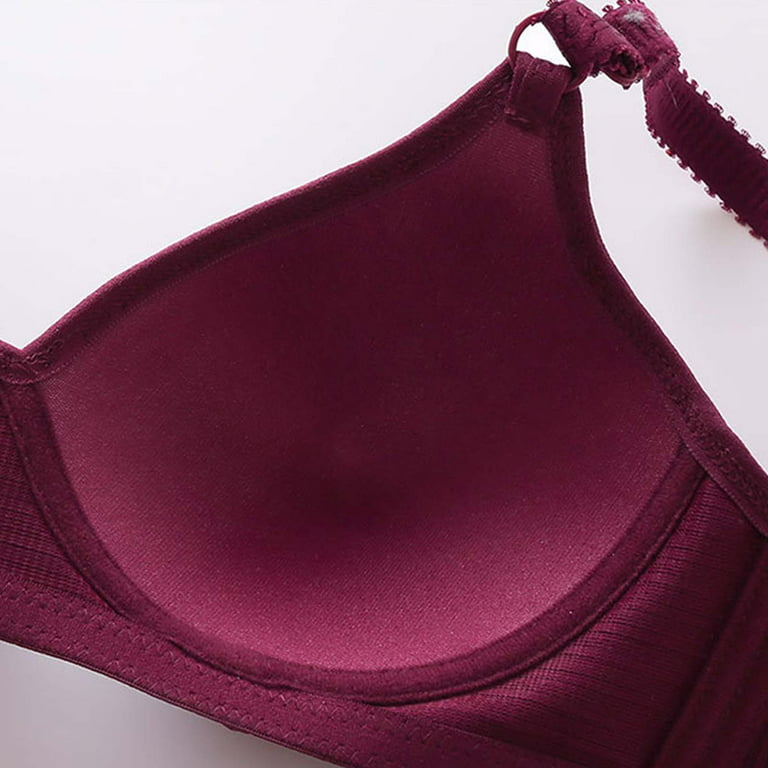 TIANEK Lifting Bra for Female Casual Lingerie Bustier Strap Sexy Breathable  No Pad Spandex Everyday Soft Sleep Underwear Clearance 