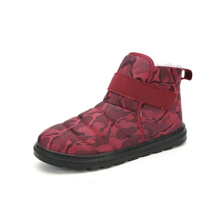 

Avamo Womens Mens Warm Snow Boots Winter Warm Ankle Boots Plush Lining Boots Thickening Winter Shoes