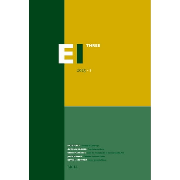 Encyclopaedia of Islam Three Encyclopaedia of Islam - Three 2025-1, Book 2025, (Paperback)