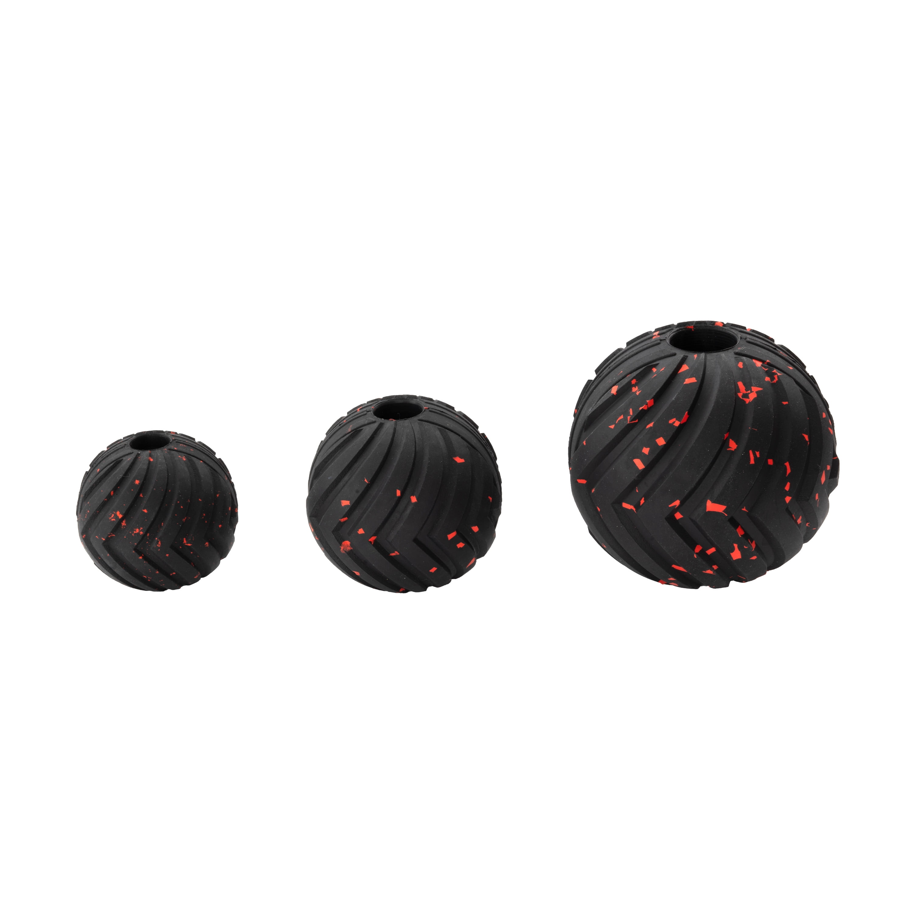 Chew King By Mammoth Supreme Dog Toy Collection, Durable All-Natural Rubber Supreme Fetch Ball, 4", Large
