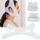 thumbnail image 5 of BRILLAR Mascarilla adelgazante facial, 2 unidades, cinturones de levantamiento facial, vendaje facial en V natural para levantamiento de mejillas y barbilla, 5 of 5