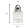 thumbnail image 2 of Excellante 1/2 oz stainless steel cube salt & pepper shaker, comes in dozen, 2 of 2