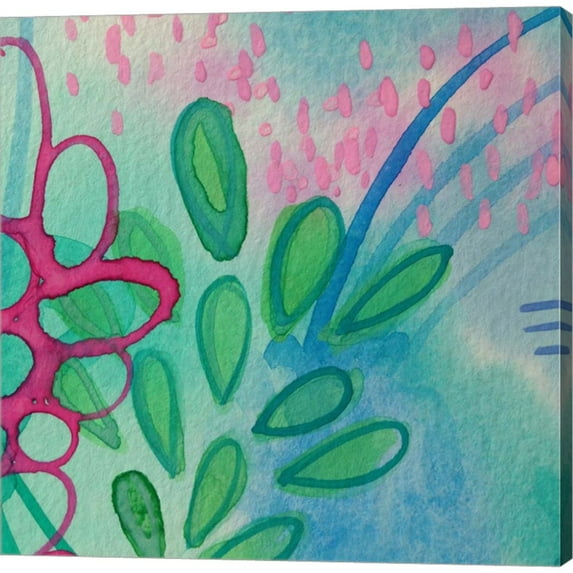 Great Art Now Leafs by Valerie Wieners, Canvas Wall Art, 24W x 24H