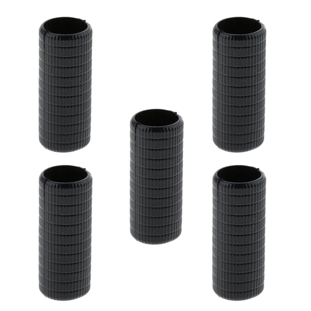 Durable 5pcs / Pack Piel Negro DIY para Accesorio de shamjiam Cello Bow Skin