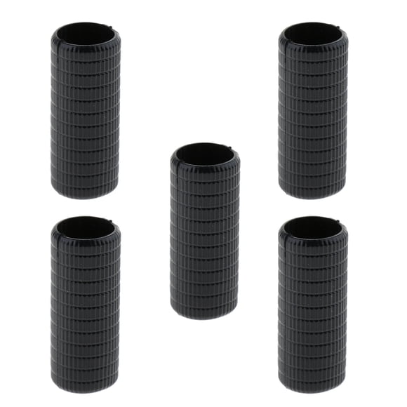 Durable 5pcs / Pack Piel Negro DIY para Accesorio de shamjiam Cello Bow Skin