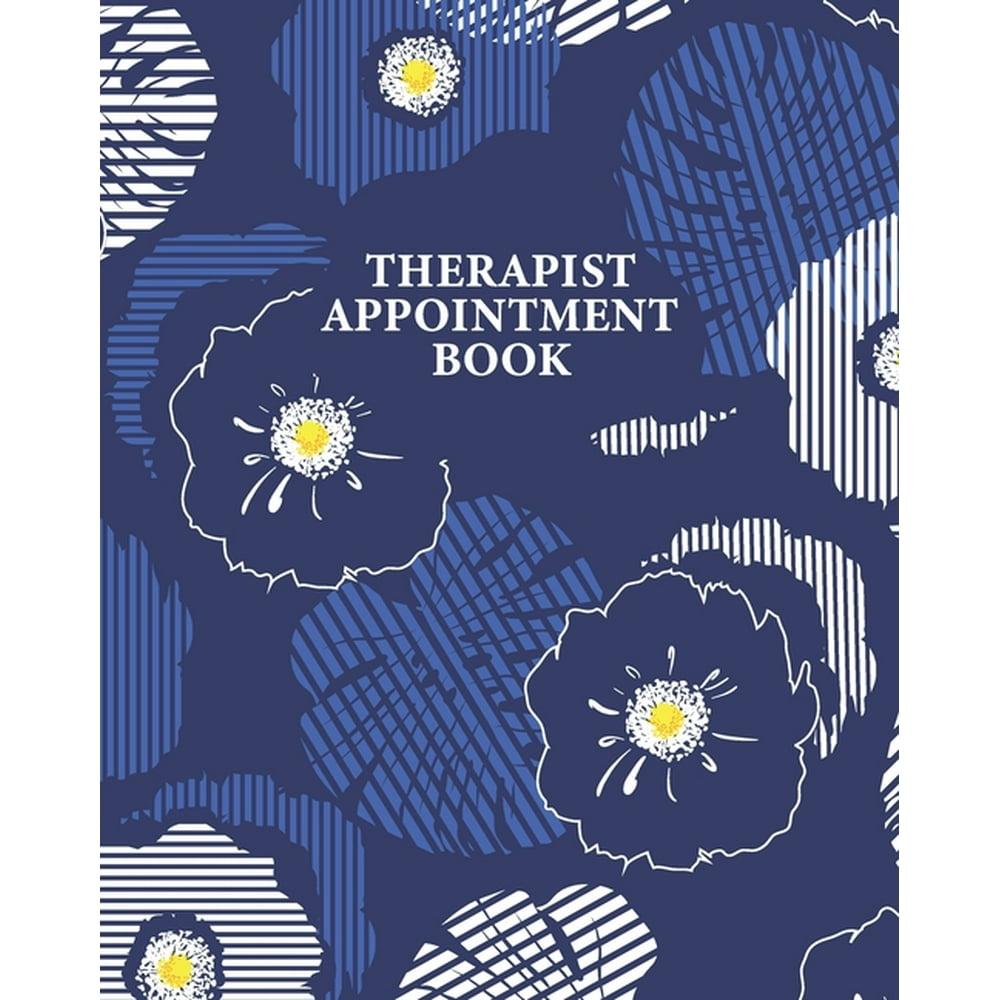 Therapist Appointment Book Record Clients Appointments Therapy Logbook