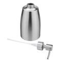 thumbnail image 4 of Uxcell 11.8oz Stainless Steel Soap Lotion Pump Dispenser Press Bathroom Toilet Kitchen Bottle, 4 of 5