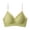 Green, variant on Tbopshirt Bras for Women Wireless Push Up Bra with Comfortable Fixed Cups and Shoulder Straps.