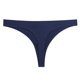 thumbnail image 1 of TrowBridge-bragas lisas simples para mujer, Tanga Sexy sin costuras, ropa interior para niña, lencería amigable con la piel, calzoncillos de satén de seda, 1 of 4