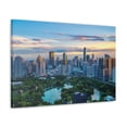 thumbnail image 5 of Bangkok Daytime Skyline Canvas Artwork Breathtaking Stunning Cityscape for Home Decor Ready to Hang, 5 of 18