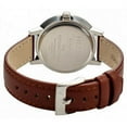 thumbnail image 3 of Nixon Women's Kensington Brown Leather Strap Watch A108747, 3 of 4