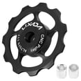 thumbnail image 3 of Polea de cambio trasero Lixada LIXADA 11T MTB, desviador trasero de bicicleta, polea de Jockey, polea de rodamiento de cerámica, rodillo de guía de bicicleta de carretera de aleación de aluminio Lixada Polea de cambio trasero, 3 of 7
