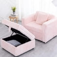 thumbnail image 5 of Pink Modular Single 44.9" - Very Comfortable & Fashionable. Foam Filler. Detachable Washable Cushions. Hydraulic Lift Storage. Contemporary Design For Living Room. 2 Soft In Versatile Seating, 5 of 6