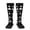 2 Black-2, variant on Womens Moon Phase Knee High Socks Comfy Thermal Boot Long Socks