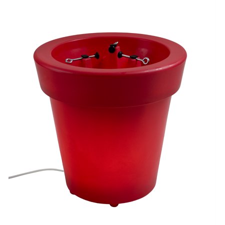 UPC 887912345685 product image for Red Illuminated Planter | upcitemdb.com