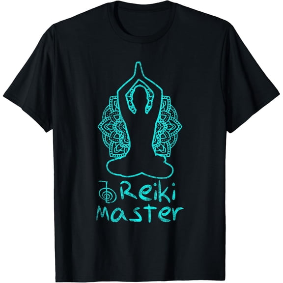Energy Chakra Holistic Healing Hands Buddha Reiki Master T-Shirt men and women can wear, black, white, gifts