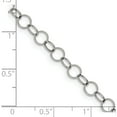 thumbnail image 2 of Stainless Steel Polished 6mm Circle Link 30In Necklace (30 X 6) Made In China srn1567-30, 2 of 5