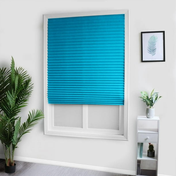 Cordless Blinds Cellular Fabric Light Filtering Shades Door