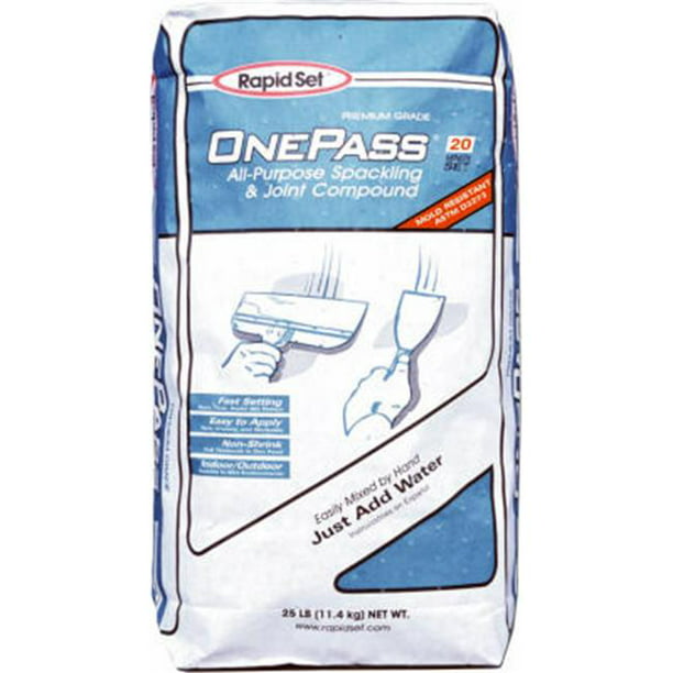 CTS Cement Manufacturing 701010025 25 lbs. One Pass Drywall Repair