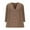 Brown, variant on Chiccall Women's Button Down Cardigans Long Sleeve V Neck Oversized Stretch Comfy Cute Cardigan Sweaters 2025 Trendy
