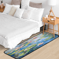 thumbnail image 5 of CURLYOOT Vintage Flowers Summer Runner Rug 2'x6' Washable Kitchen Runner Rug Indoor Non Slip Laundry Rugs Floor Carpet for Hallway Kitchen Entryway Bedroom Living Room, 5 of 9