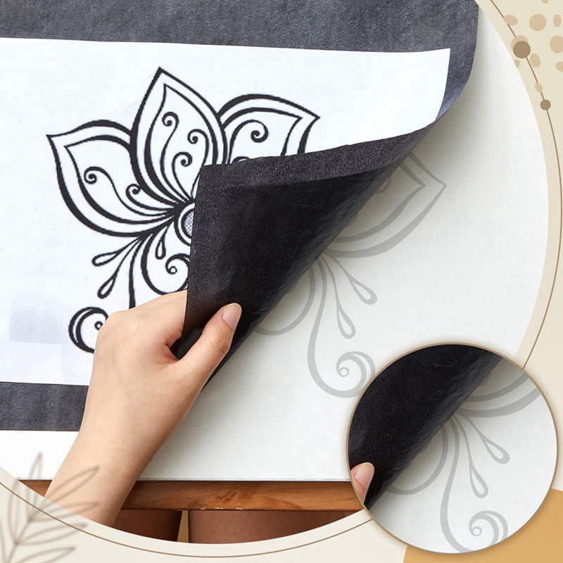 10 Sheet Large Carbon Paper for Tracing 20.3 X 36 Inch Carbon Transfer Paper Waxed Carbon Transfer Paper for Wood