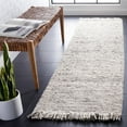 thumbnail image 3 of Safavieh  Natura Irinka Wool Fringe Rug 5'  x  8' - Grey/Black - Rectangle, 3 of 7