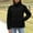 Black, variant on Itsame Puffer Coats for Womens Winter Jackets Solid Color Casual Zipper Cotton for Women Waterproof Jacket Wine Size 3XL