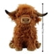 thumbnail image 5 of 25cm Highland Cows Stuffed Animal, Scottish Cow Plush Toy, Soft Farm Cattle, 5 of 5