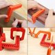 thumbnail image 5 of Juego de 6 soportes de posicionamiento de 4 pulgadas, abrazaderas de ángulo recto, abrazaderas de ángulo de 90 grados, herramientas de carpintería en forma de L para gabinetes o cajones ER, 5 of 5