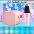 thumbnail image 4 of Karaoke Machine Kids, Portable Bluetooth Karaoke Machine with Microphone for Kids Adults, Voice Changing Effects & LED Lights, 4 of 5