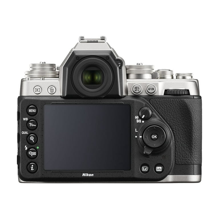 Nikon Df Full Frame DSLR Camera Body Only, Silver for Photography