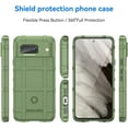 thumbnail image 2 of for Google Pixel 8 Case for Man, Heavy Duty Shockproof Phone Case Support Wireless Charging Cover for Google Pixel 8 HD Green, 2 of 16