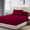 Burgundy, variant on Split Top (Flex) King Fitted Sheet 100% Cotton 608 Thread Count (Fitted Sheet Only)