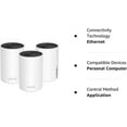 Restored TPLink Deco XE5300 WiFi 6E TriBand WholeHome Mesh WiFi