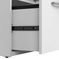 thumbnail image 2 of Bureau d’ordinateur 65L avec tiroirs Logan de Bestar, blanc pur, 2 of 8