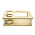 thumbnail image 1 of Wooden Mini Sofa Bar | Snack Bowl And Tray Holder | Sofa Storage Rack Side Table Coffee Table With Name | And Snack Holder | Retro Ornament Set Daughter Christmas Ornament Pan Ornament Pizza Ornament, 1 of 3