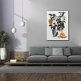 thumbnail image 4 of Epic Graffiti 'Italian Greyhound Medley' by Barbara Keith, Canvas Wall Art, 40"x54", 4 of 8