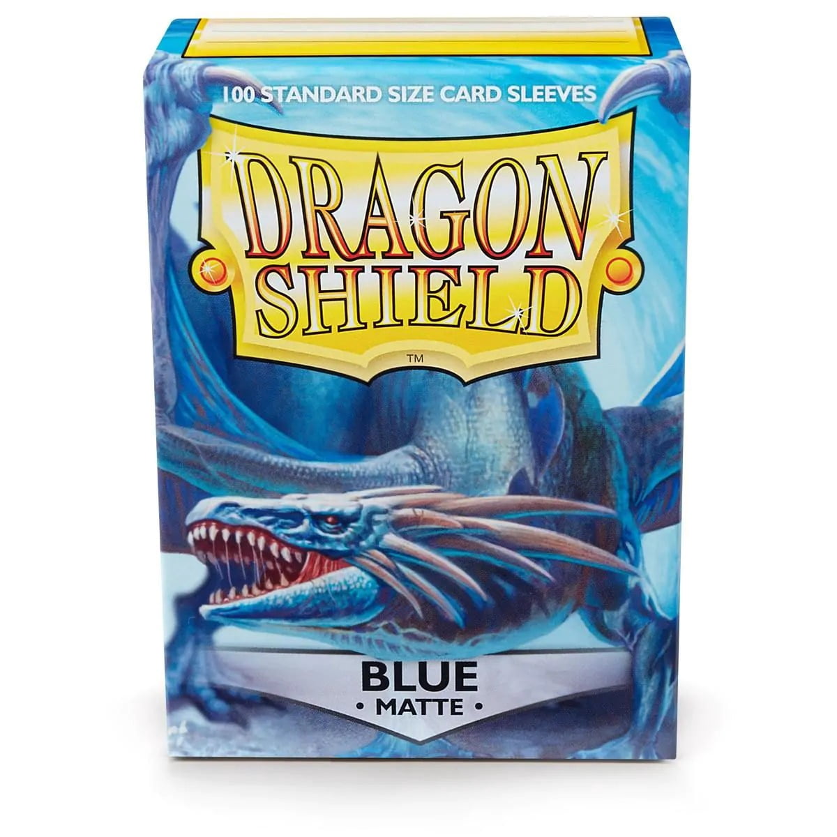 Dragon Shield, Standard size TCG card sleeves, 100ct. Matte Sleeves - Blue