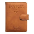 thumbnail image 2 of Anti-Theft Passport Bag - Leather Case for Travel, Fashionable Business Document Holder, Secure and Stylish Passport Organizer, PU Leather Passport Wallet, Ideal for Travel and Everyday Use, 2 of 2
