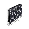 thumbnail image 4 of Portafolios de piel sintética Disney Mickey Minnie Mouse Winnie Pooh Jack Skellington Negro, 4 of 5