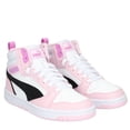 thumbnail image 4 of Tenis Puma Rebound V6 MID JR para Mujer 393831-43 rosa 22, 4 of 7